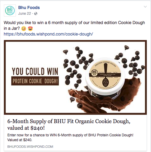 social media strategy example