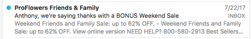 email subject lines