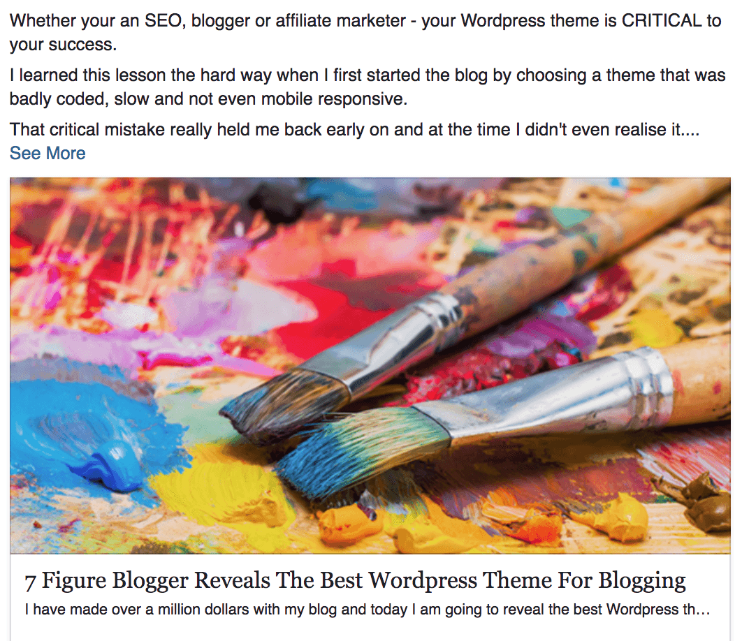 facebook ad visual strategy