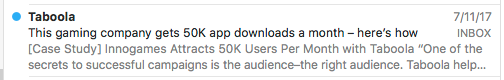 email subject lines