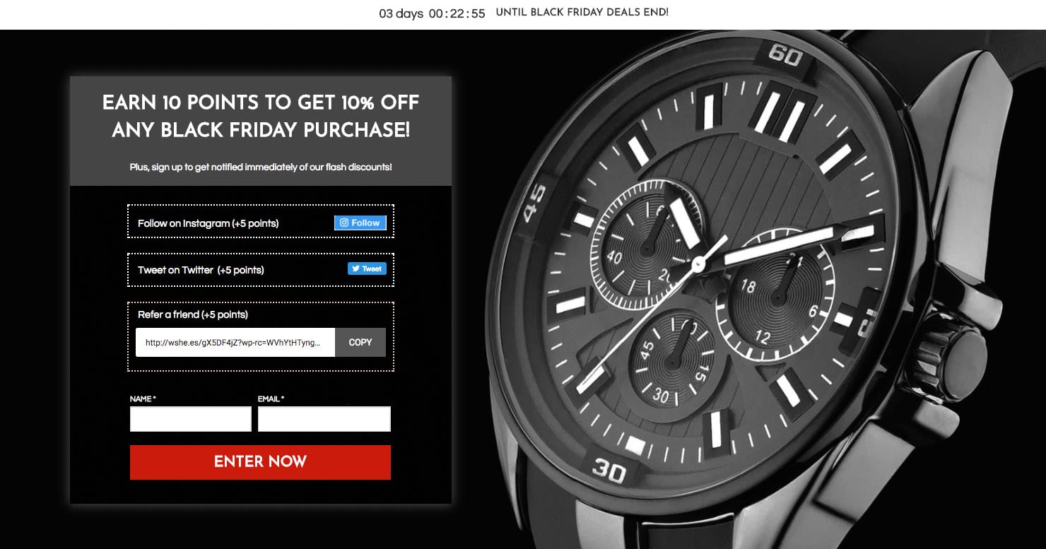 black friday marketing campaign