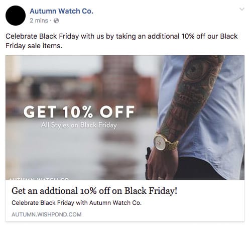 black friday marketing campaign