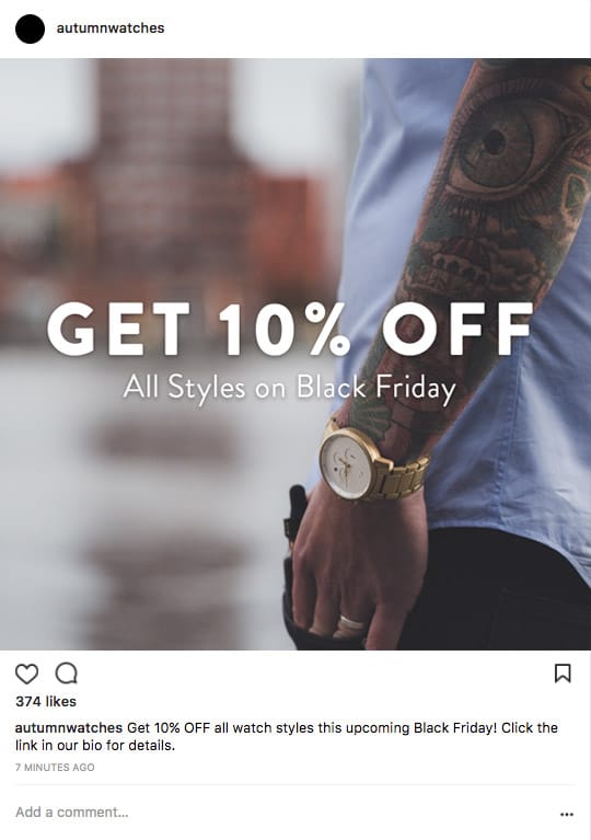 black friday marketing campaign