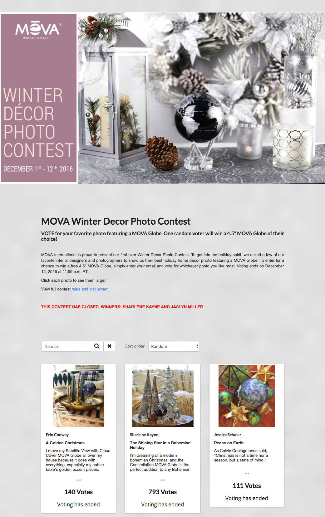 chistmas contest ideas