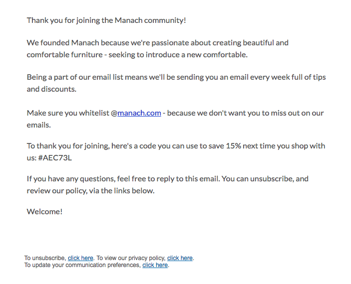 ecommerce email marketing