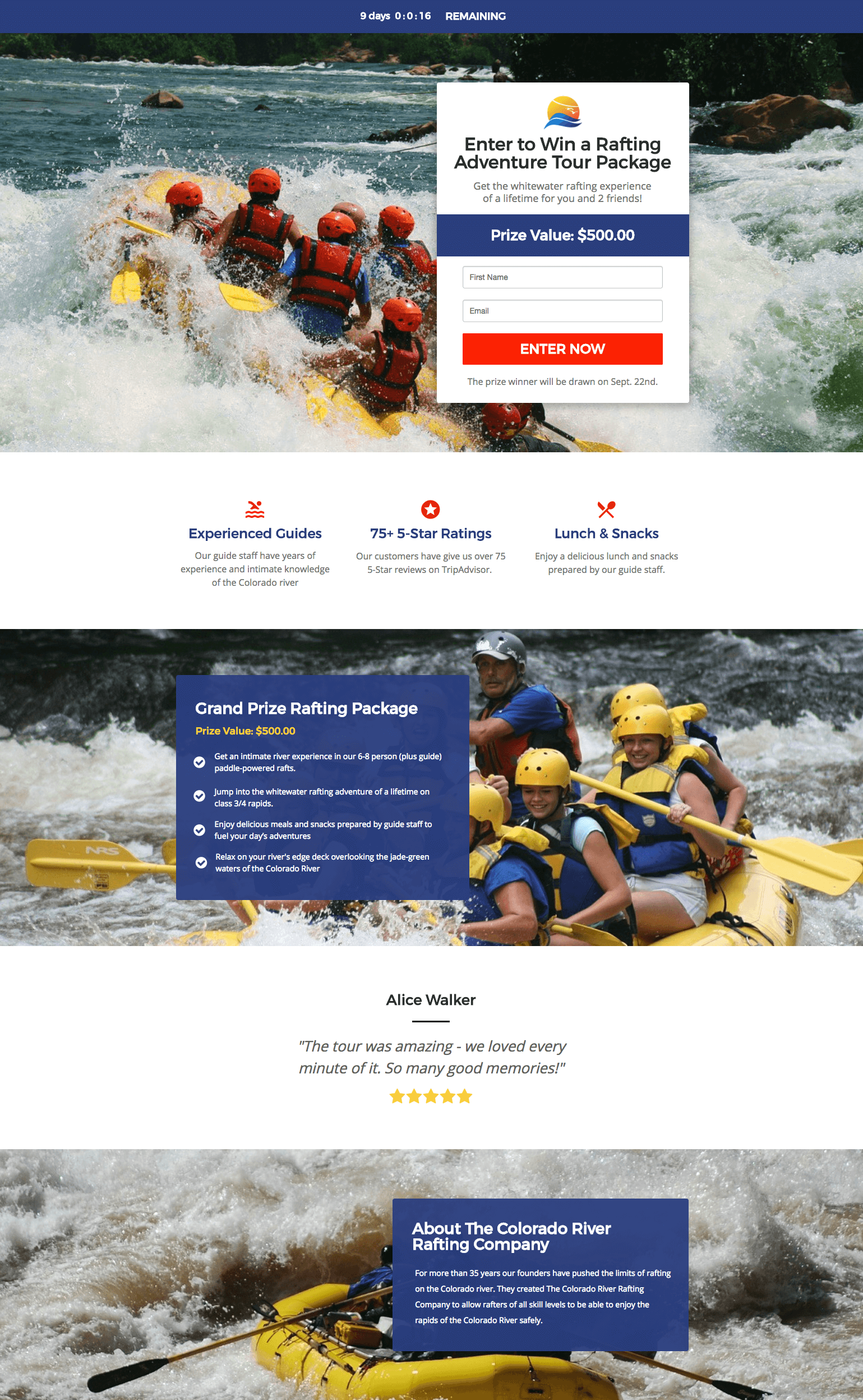 facebook giveaway example