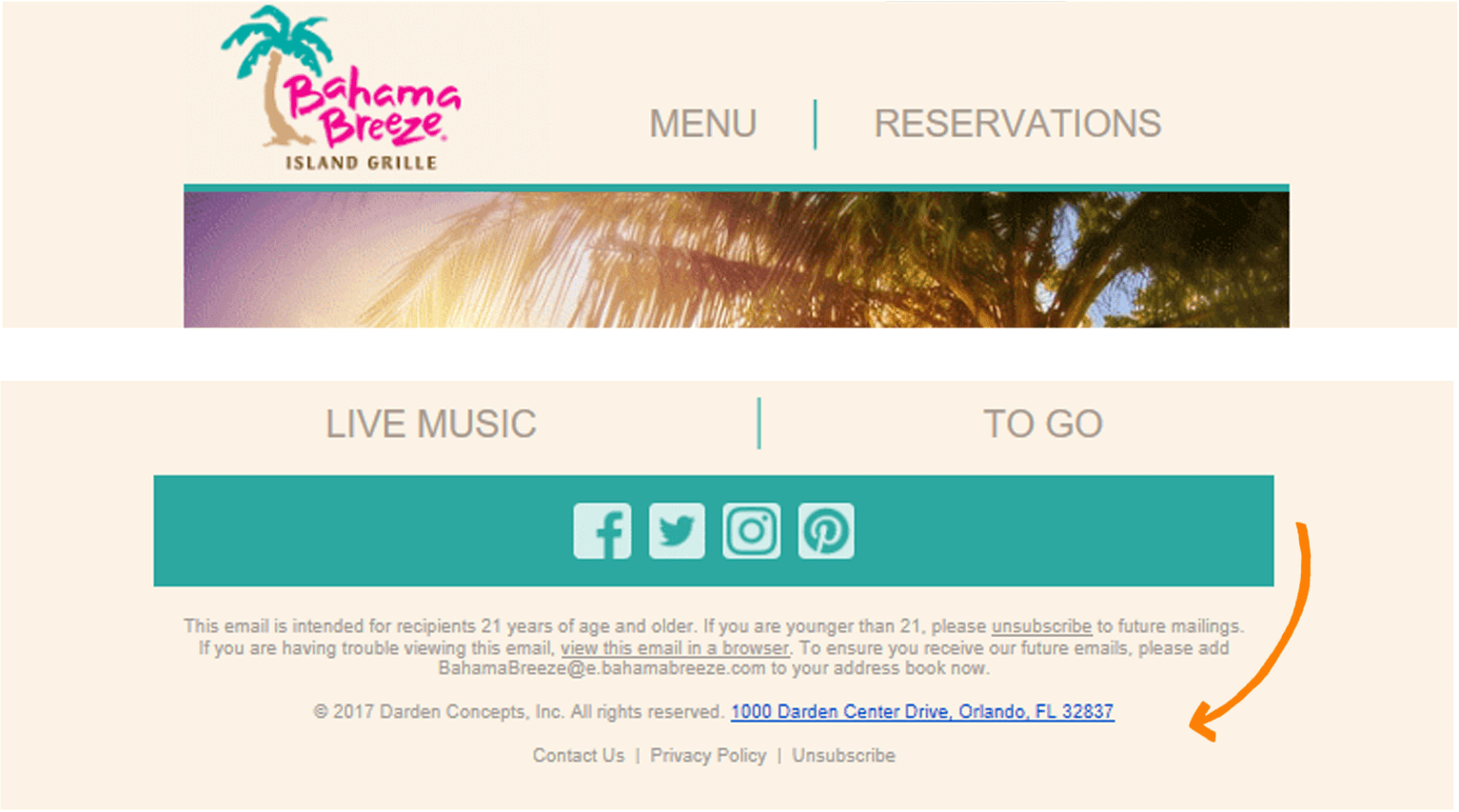 restaurant email marketing