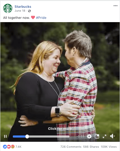 facebook post example
