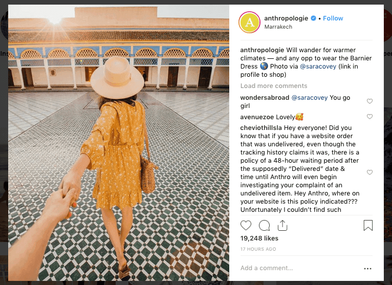 holiday instagram marketing