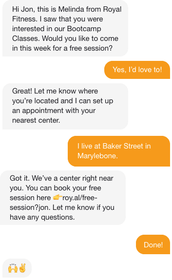 email and text message nurturing