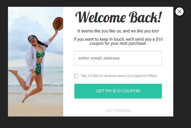 shopify popup