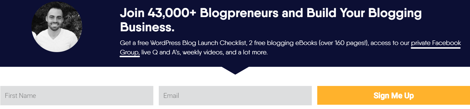 Example of using FB Groups as lead magnet