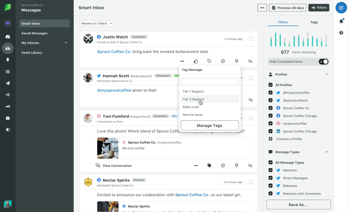Social Media Listening Tool