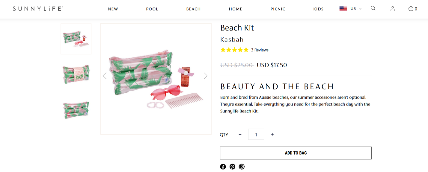 SunnyLife’s Beach Kit