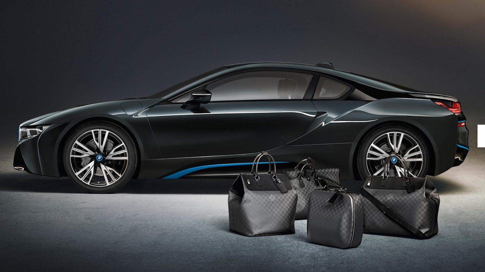bmw x Louis Vuitton cobranding