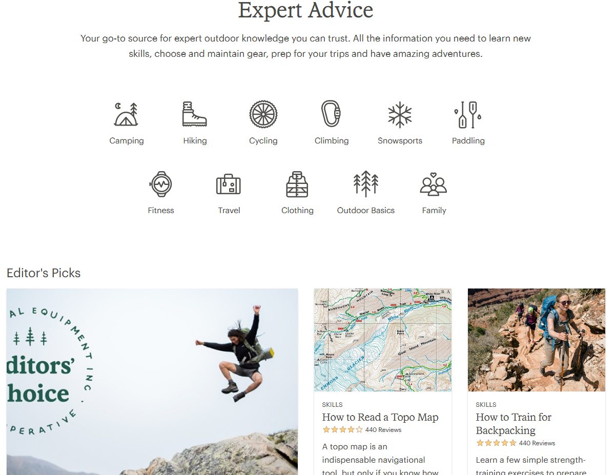 Rei Content Marketing