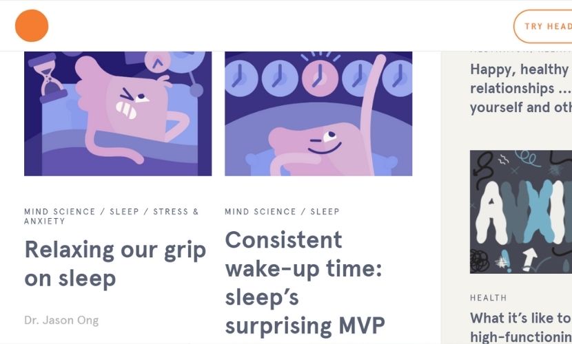 Headspace blog
