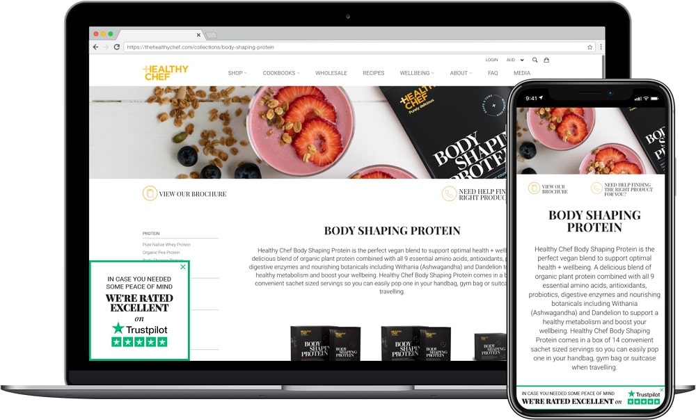 Healthy Chef Social Proof