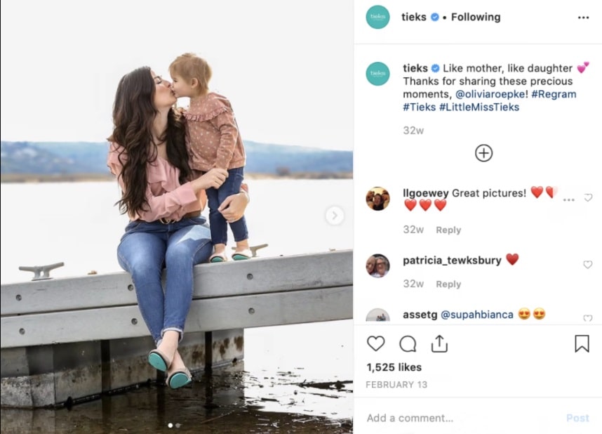 Tieks User-Generated Content