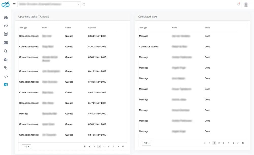 LinkedIn Automation Example