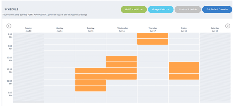 appointments feature