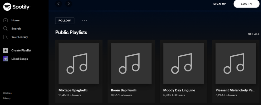 Barilla Spotify