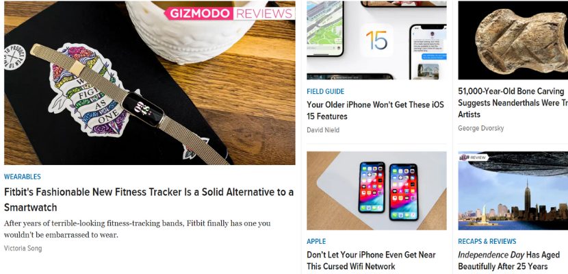 Gizmodo blog