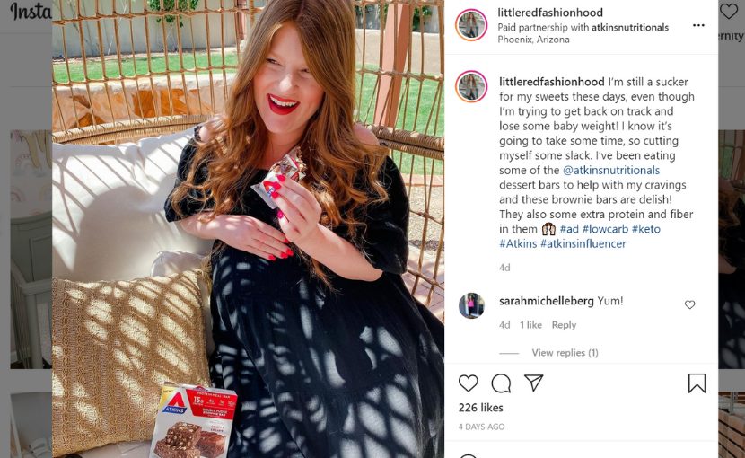 Instagram influencer