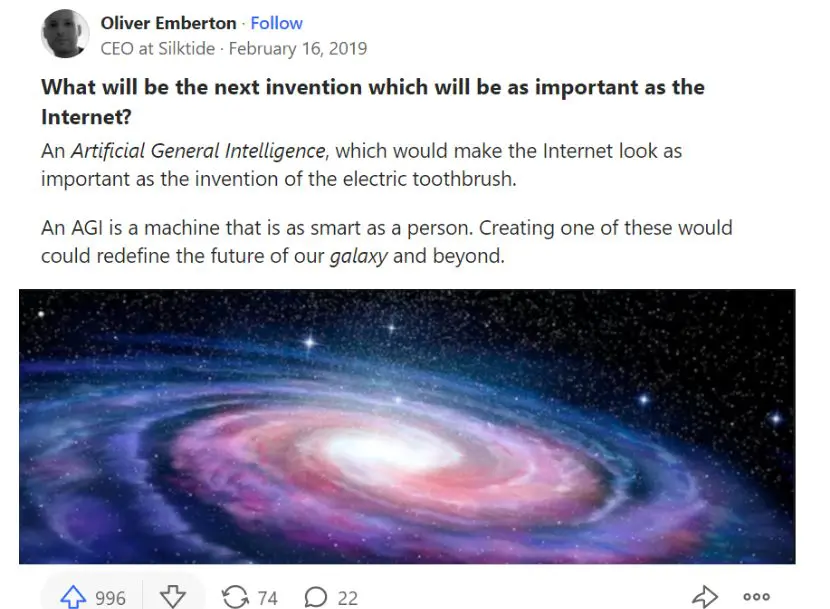 Quora answer with graphics