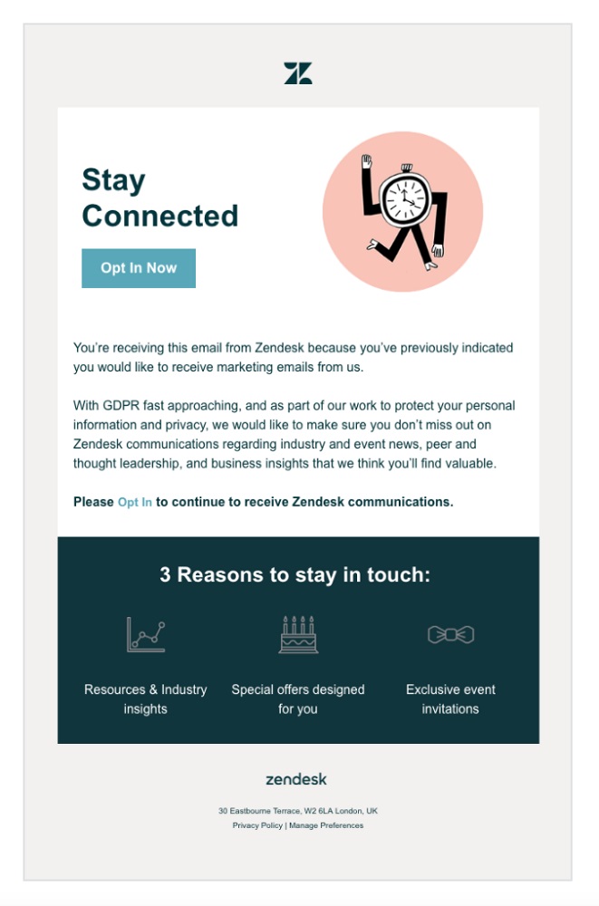 Zendesk Administrative Email