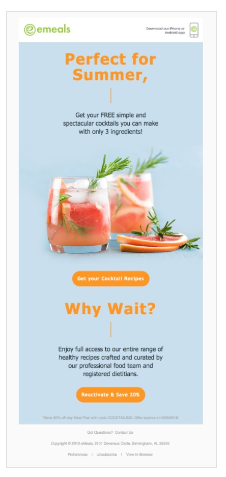 emeals Resource email