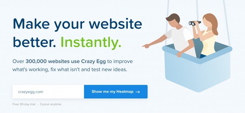 Crazy Egg CTA