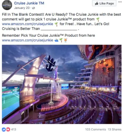 fill in the blank contest