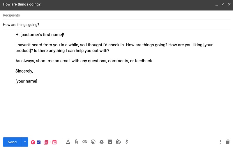 Follow Up Email