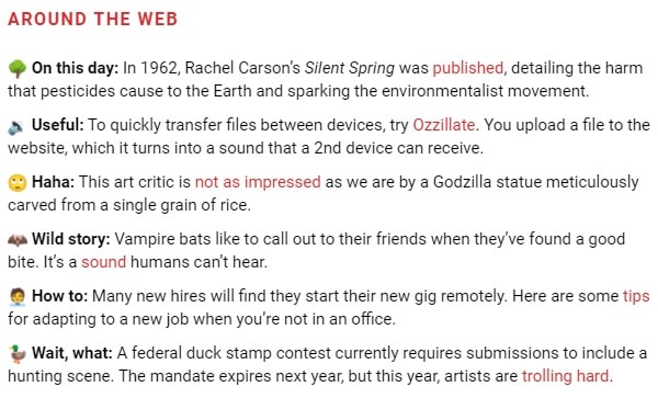 Visually Compelling Email