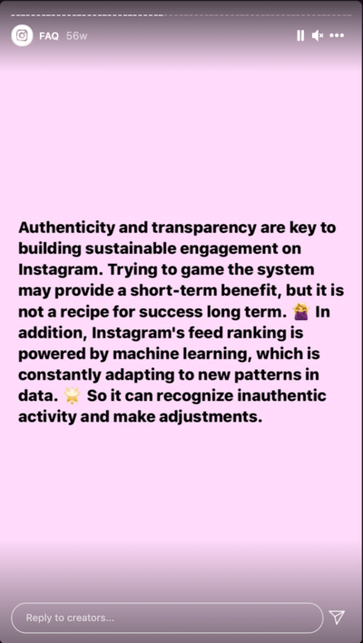 Instagram Story