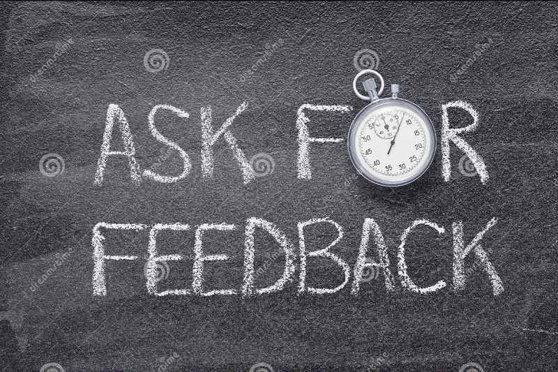 Ask For Feedback