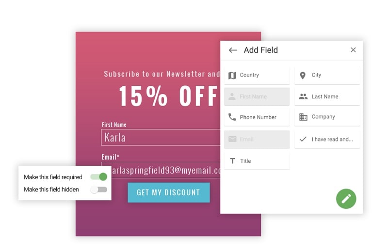 Mobile Optimized Landing Page