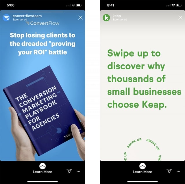 Story Lead Ads