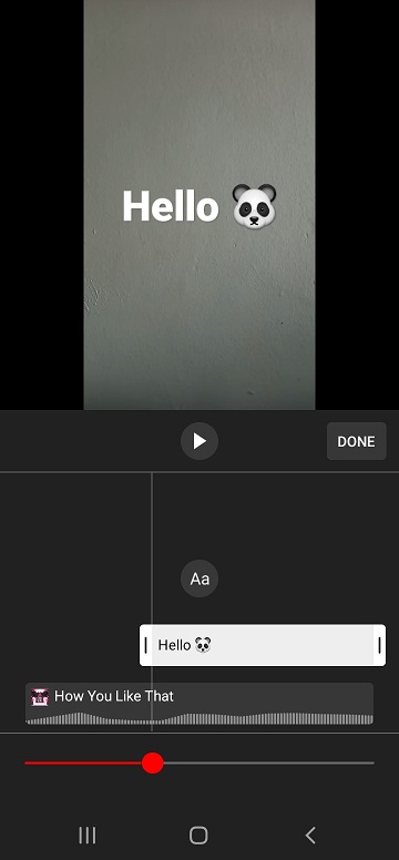 YouTube Shorts Timeline
