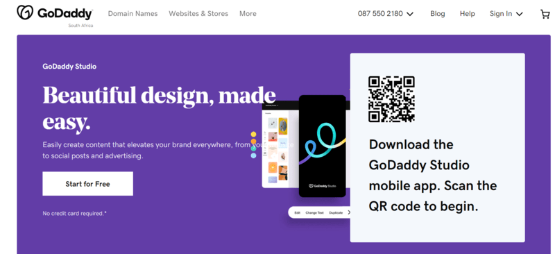Godaddy Studio