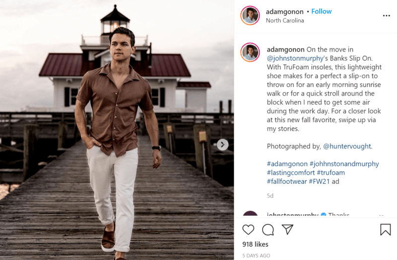 Instagram influencer