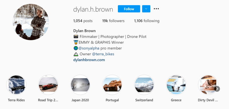 Instagram photographer