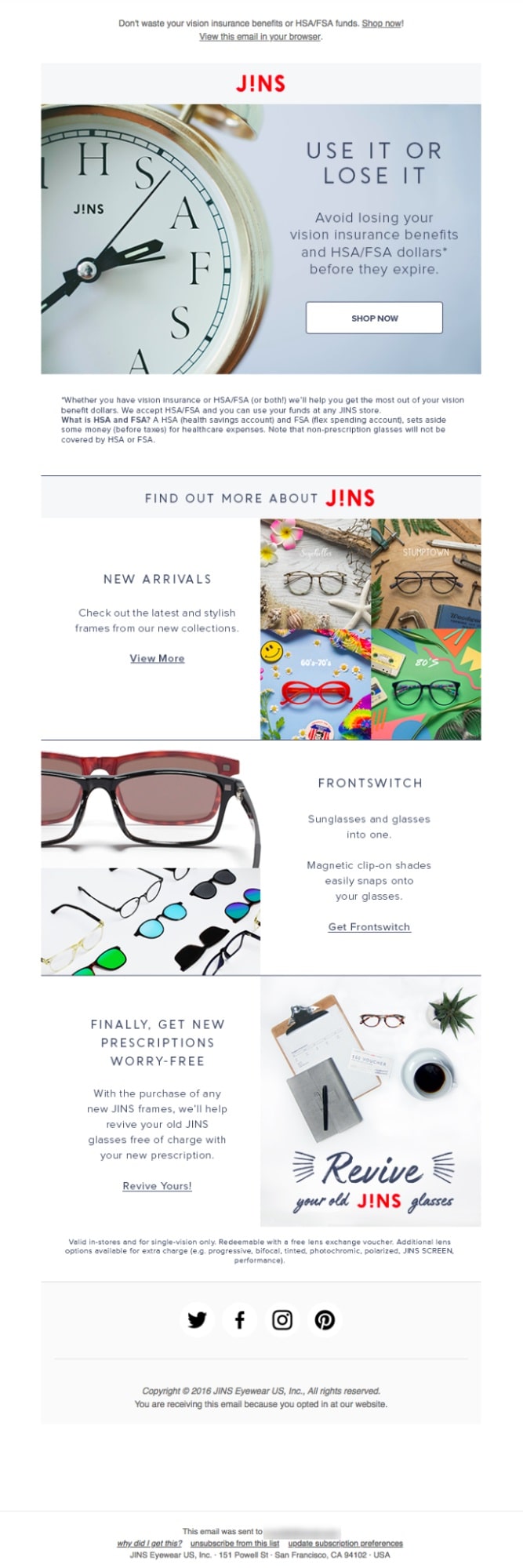 Jins informative newsletter
