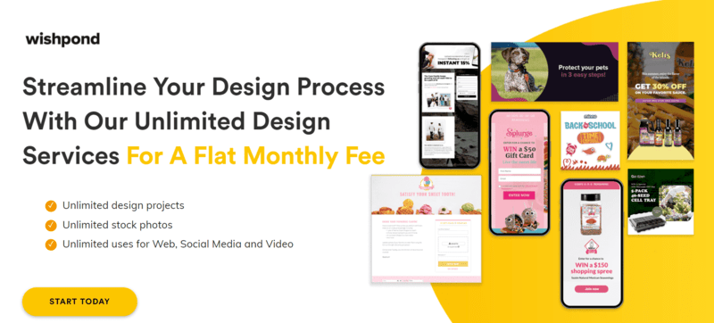 landing page