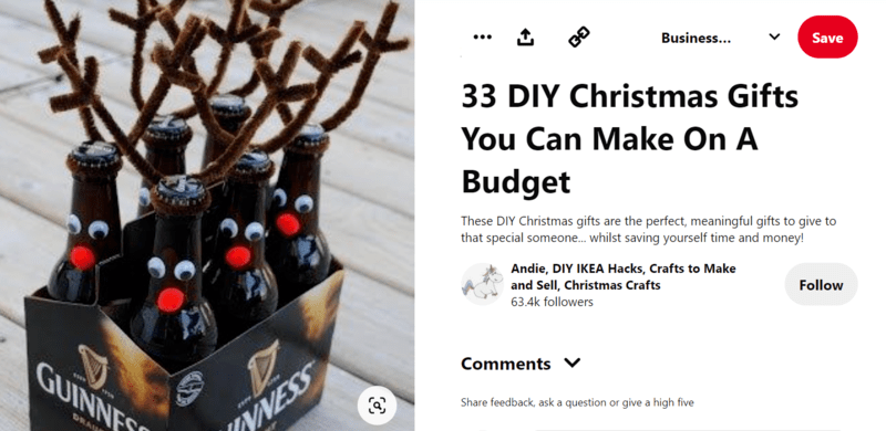 Pinterest holiday ideas