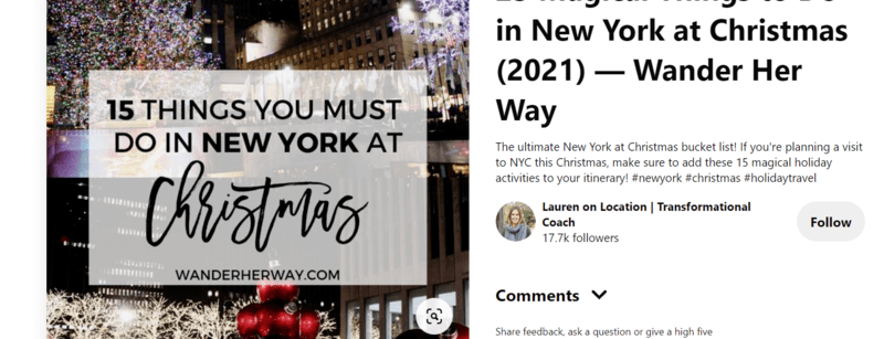 Pinterest holiday ideas