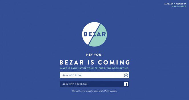 Coming Soon Landing Page Example