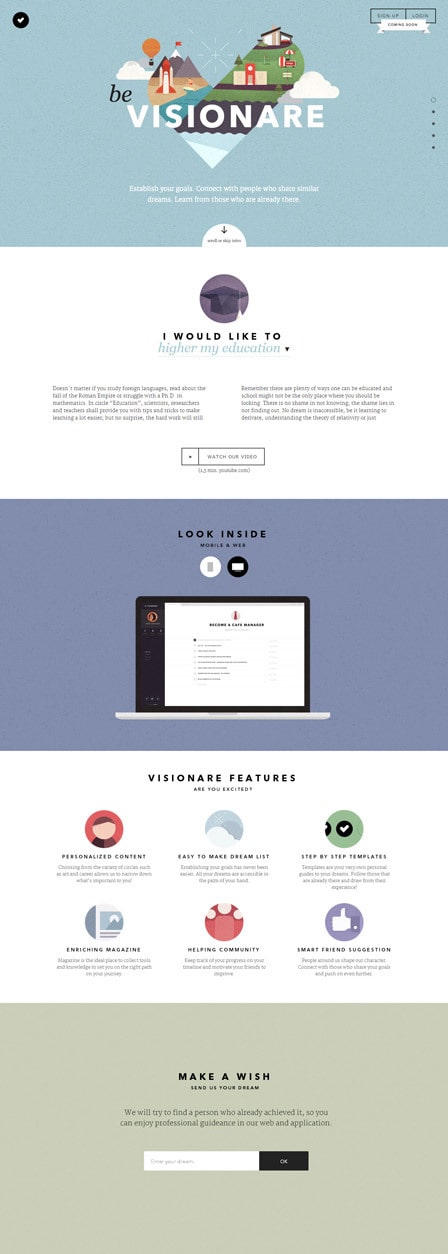 Coming Soon Landing Page Example
