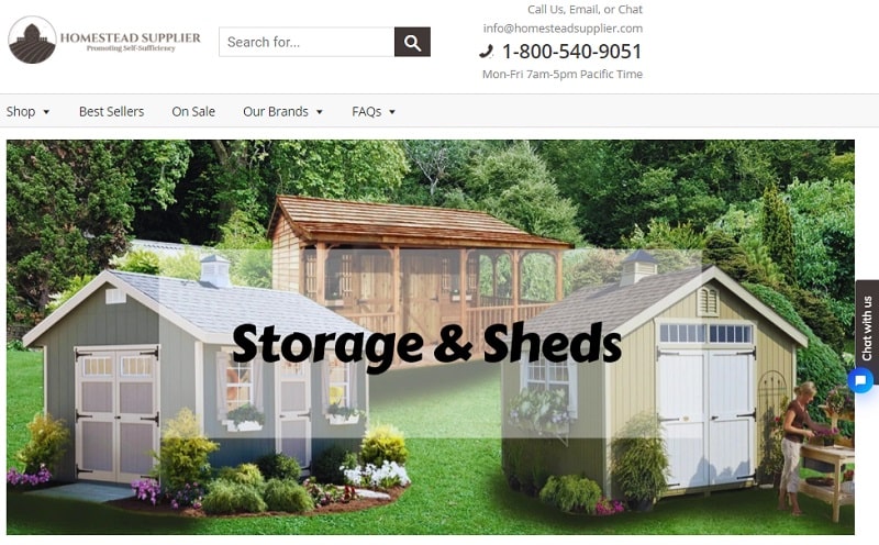 Homestead Supplier Contacts